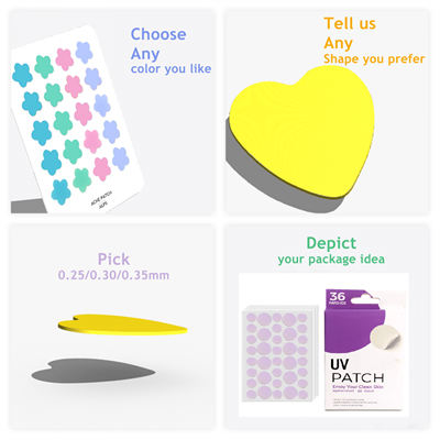 紫外線検知ステッカー